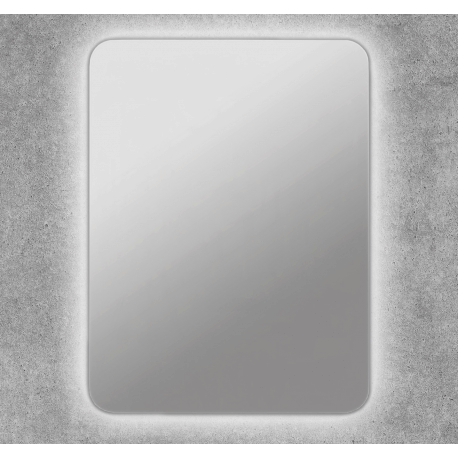 Espejo ovalado NINO sin luz canto pintado negro ⋆ VAROBATH | Un baño  increíble